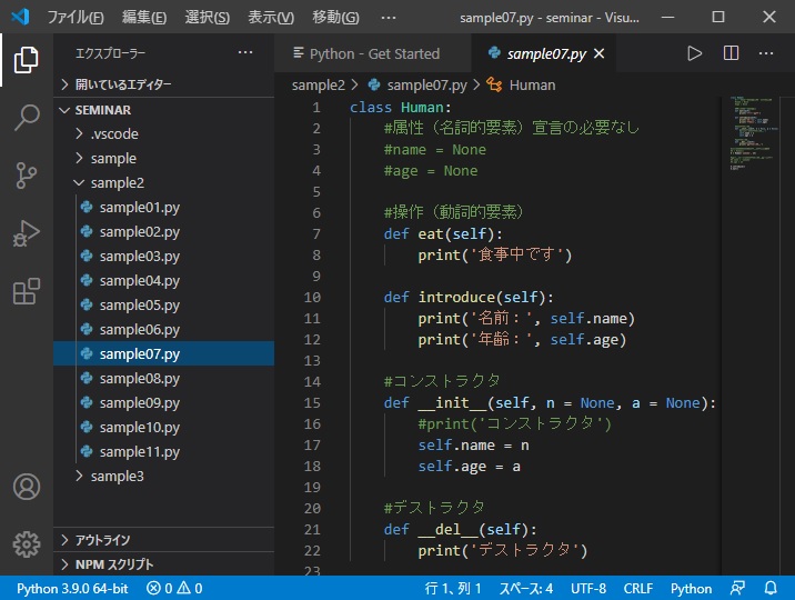 Pythonプログラミングのイメージ