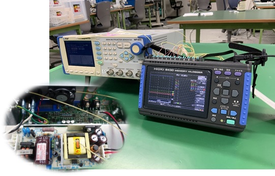 T077.jpg発信器の温度上昇試験