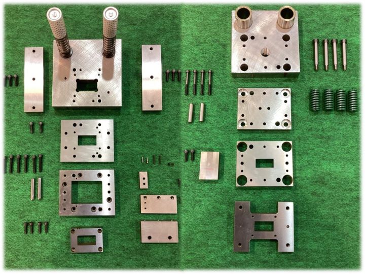 単工程金型の構成部品