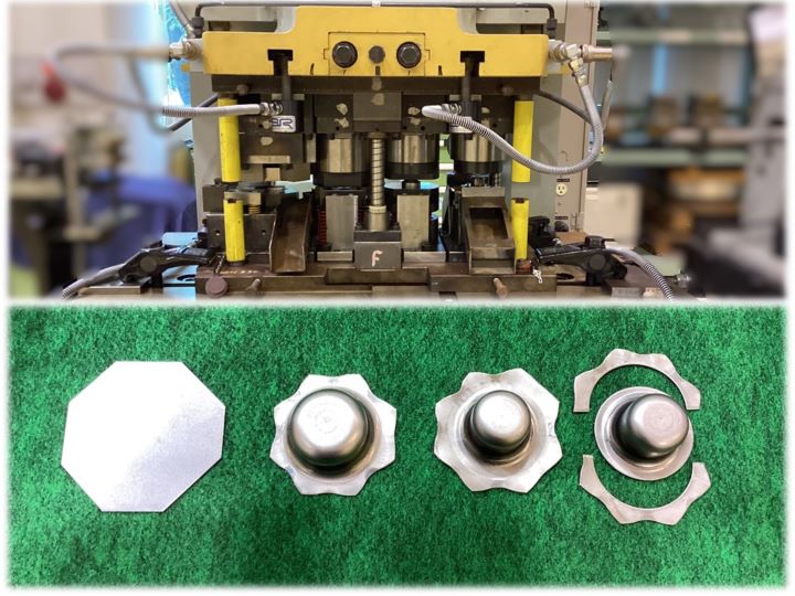 絞り金型と絞り成形品