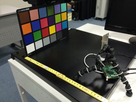 画像T063.JPGCMOSイメージセンサ評価実習の様子