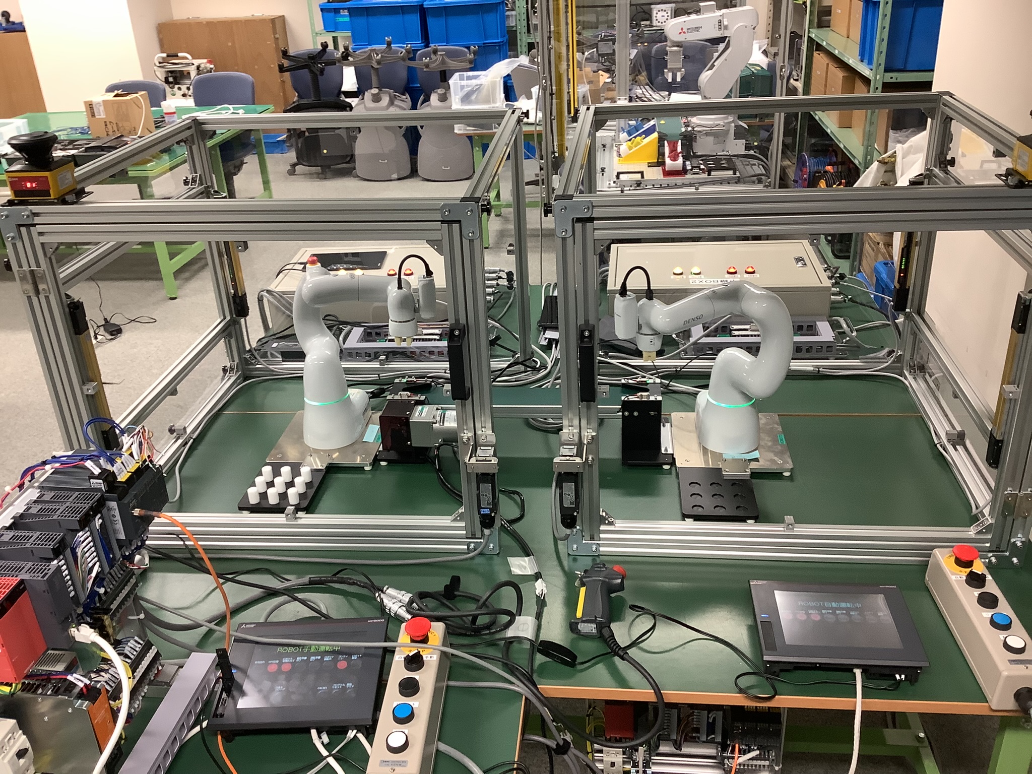 ロボット安全システム実習装置